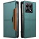 thumbnail image 1 of Funda Billetera para [Xiaomi 14T Pro] Tarjetero Magnético Soporte Verde, 1 of 6