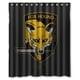 thumbnail image 1 of Cortina de ducha de Metal Gear Solid, juego de cortinas de baño con ganchos, tamaño 60 x 72 pulgadas, 1 of 3