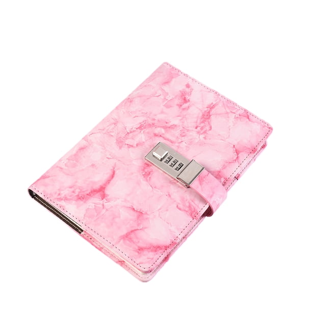 Diario con cerradura, diario con cerradura de código para mujeres, diario con cerradura, diario con cerradura para niños