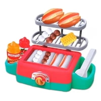 Genérico - Juego De Parrilla Y Completos Para Niños Rojo