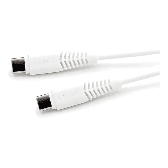 Cable ubc-c a USB-C 1m 2a max dlc5531w blanco Blanco
