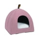 thumbnail image 4 of Interior Encantador Nido De Gato Plegable Cueva Cálida Tienda Universal Para Perros Pequeños Para Gatos Rosa S, 4 of 5