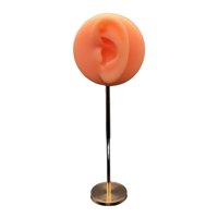 Magideal - Soporte De Maniquí De Oreja De Silicona, Soporte De Exhibición De Pendientes, Soporte De Maniquí, Organizador De Joyas Para Tocador De Mesa, Joyería , Amarillo Izquierdo Izquierda Amarilla