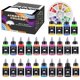 thumbnail image 1 of Pintura para Aerógrafo SAGUDIO 24 colores 30 ml a base de agua, 1 of 9