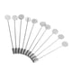 thumbnail image 1 of 10Pcs Plata Solapa Palo Base Broche Pegamento En El Collar Traje Solapa Pin 10mm, 1 of 3