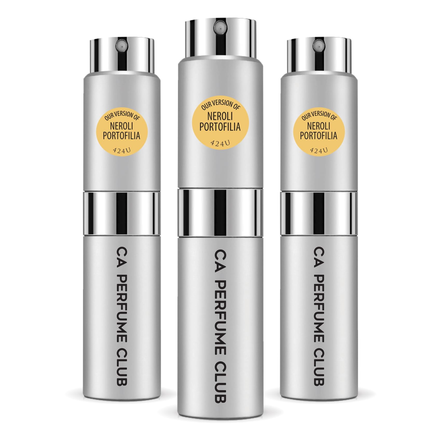 Ca Perfume - Perfume Ca Neroli Portofilia Unisex Cítrico 8 Ml Pack De 3