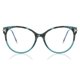 thumbnail image 1 of Anteojos Tom Ford FT 5770 -B 056, color verde habana con color verde azulado, 1 of 5