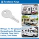 thumbnail image 3 of Llave CH509 Llaves de Repuesto para RV Campers Armarios Cerraduras de Empuje, 3 of 7