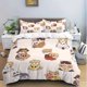 thumbnail image 1 of Creative Aniamls Lovely K-KSZOO Cartoon Hot Printed Pattern Suitable Suitable for Home Bedrooms Guest Rooms, 1 of 1