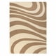 thumbnail image 1 of Alfombra Moderna 16x16 cm Polipropileno Beige, 1 of 3