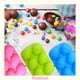 thumbnail image 4 of Pack x2 moldes huevo de pascua chocolate 6cav huevitos grandes para rellenar, 4 of 9