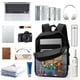 thumbnail image 3 of Recreo-theme Backpack, Campus style schoolbag Bookbag with Adjustable Shoulder Straps And Large Zip Compartment, Unisex Travel Bags., 3 of 6