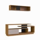 thumbnail image 2 of Rack para TV 60" con Repisa Aérea Miel Grafito Be Design (158X57X37,5 CMS), 2 of 6
