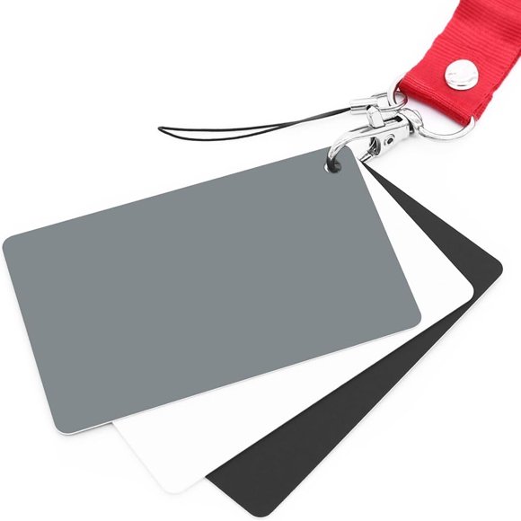 Anwenk Grey White Balance Card 18% Exposure Photography, personalizada