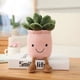 thumbnail image 4 of 9inch Creative Succulent Plant Decoration, For Garden Green Lovers Cute Succulent Sleep Seat Cushion Home Decoration, 4 of 4
