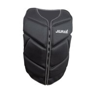 Magideal - Chaleco Salvavidas Para Adultos Unisex, Chaleco Para Deportes Acuáticos, Chaleco Para Pesca, Natación, Negro Y Gris Xl