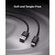 thumbnail image 4 of Cable USB A a USB C, paquete de 2 unidades, Belkin, 2 m, negro para iPhone y más, 4 of 8