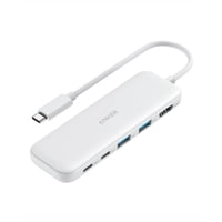 Hub Usb-C Anker 332 5 En 1 Con Hdmi 4K Para Macbook Pro, Color Blanco