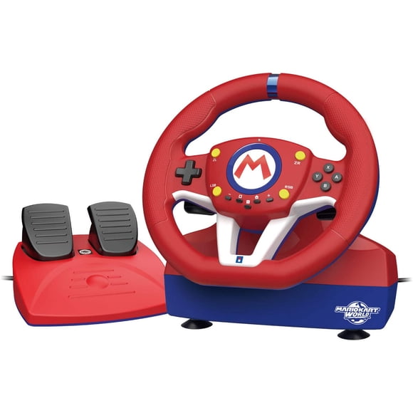 Volante HORI Mario Kart Pro Mini Pedalera para Switch