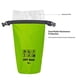 thumbnail image 3 of Bolsa seca impermeable, 2L - Bolsa impermeable de piscina superior de rollo, Bolsas secas para kayak Bolsa impermeable / teléfono, Bolsa de teléfono impermeable grande, (verde), 3 of 3