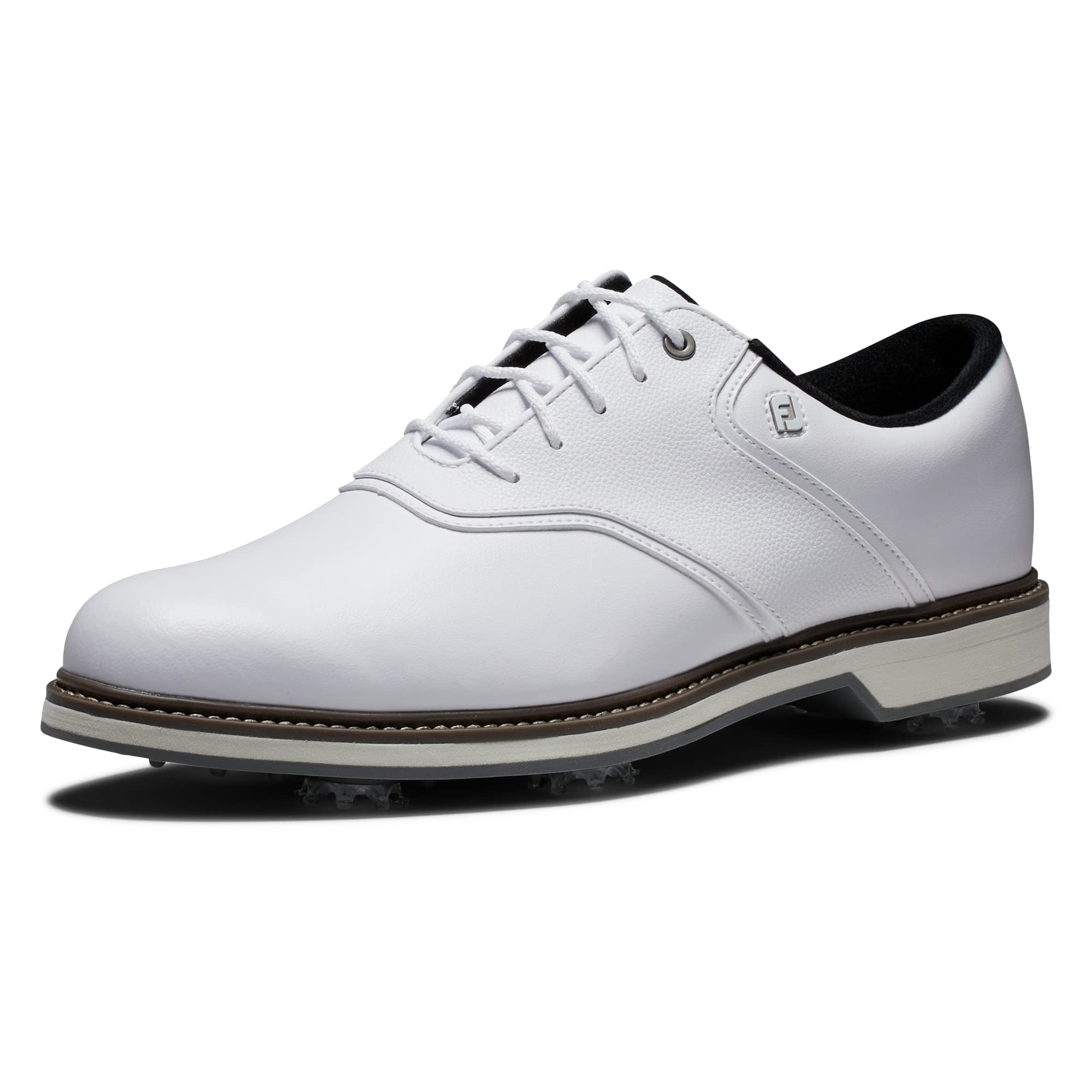 Zapatos De Golf Para Hombre Footjoy Fj Originals Blanco 10.5 M