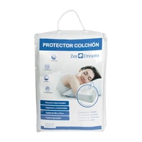 Zee Dreams - Protector De Colchón Impermeable Color ""Blanco"" King