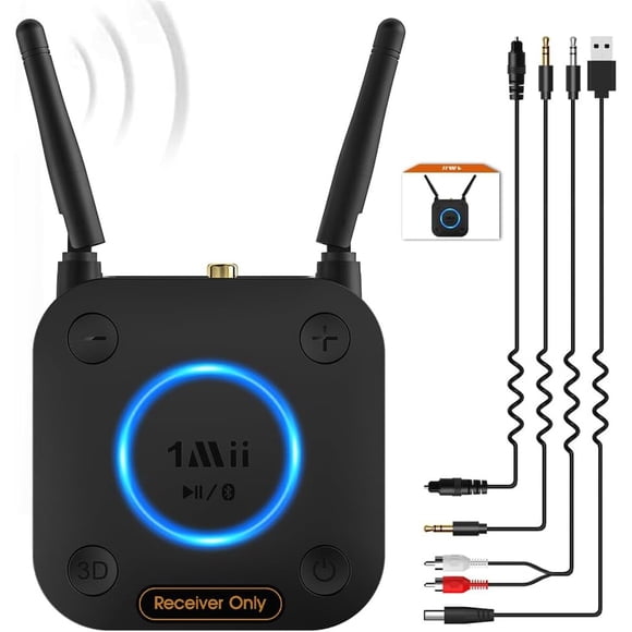 Receptor Bluetooth 1Mii B06Pro Largo Alcance aptX HD 3D