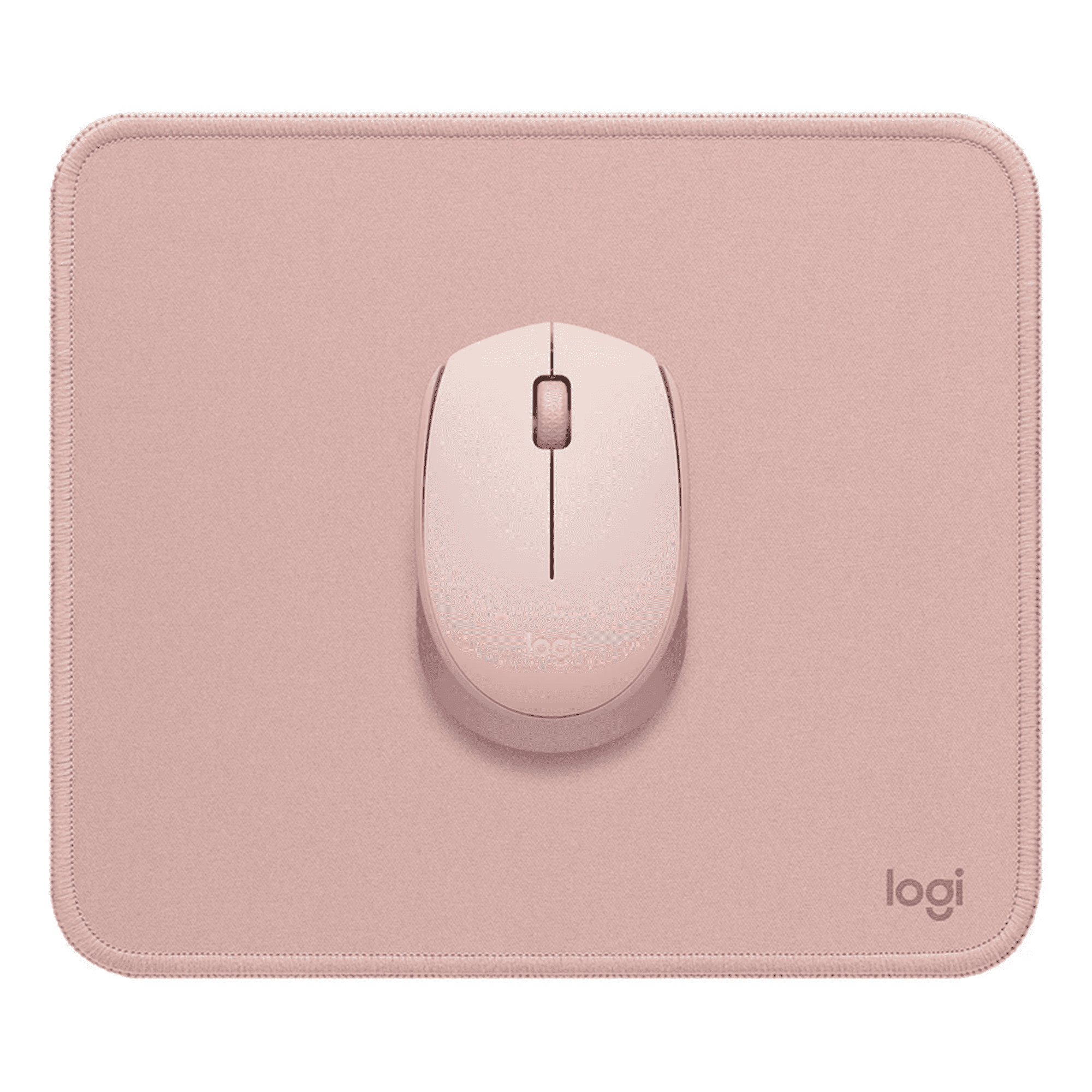 Genérico - Kit Logitech M170 + Mouse Pad Studio Rosa