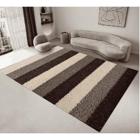 Tecnocasa - Alfombra Lisa Con Diseño En 3D 200X240Cm