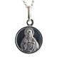 thumbnail image 1 of Collar Colgante Sagrado Corazón de Jesús 15 mm Plata 925, 1 of 2
