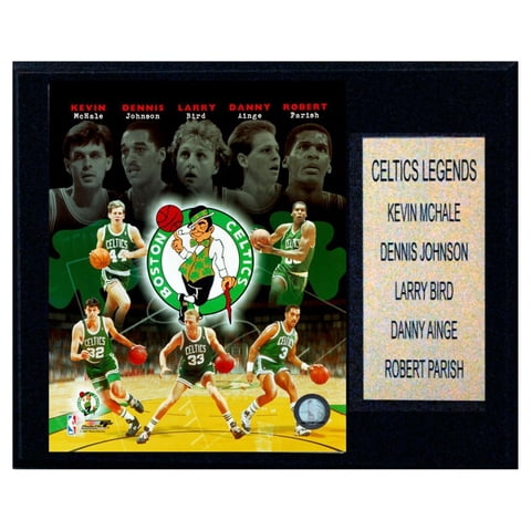 C&I Collectables - Placa Coleccionable C&I De La Nba Boston Celtics Big 5 Legends
