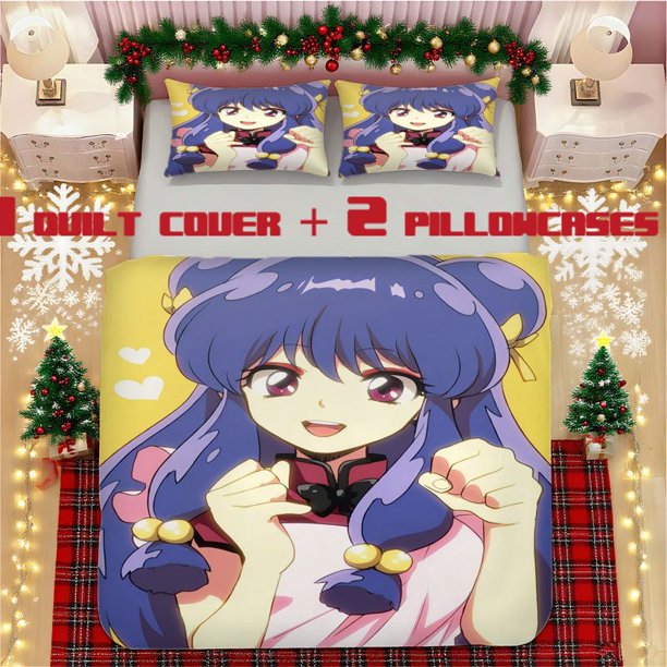 Akane-Tendo Printed Soft Bedding Set Polyester Material for Decoration and Warmth in the Living Room or Guest Rooms