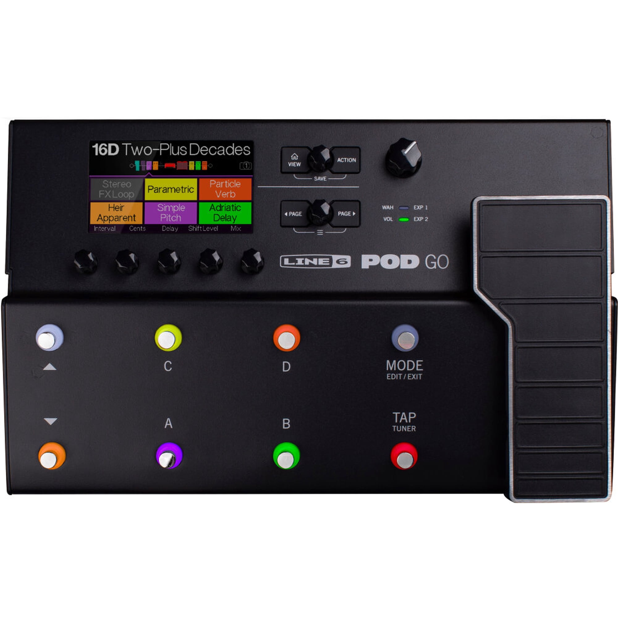 Pedalera Multi Efectos Yamaha Pod Go