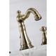 thumbnail image 5 of Grifo de baño Kingston Brass Duchess FSC19733AKL de latón envejecido, 5 of 8