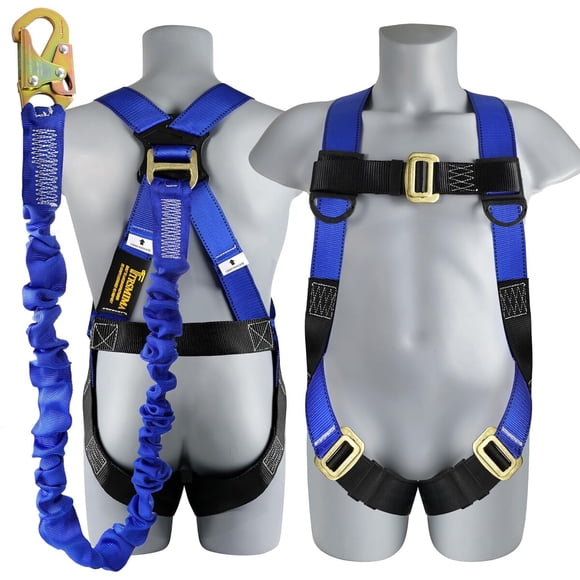 Arnés Seguridad TRSMIMA Cuerpo Completo Protección Caídas ANSI