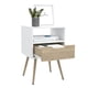 thumbnail image 4 of Velador 1 Cajon 40x63x35 Cm Fm-015b - Blanco / Café Claro, 4 of 8