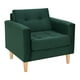 thumbnail image 2 of Sofa Retro 1c Felpa 05 Verde Botella, 2 of 6