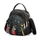 thumbnail image 1 of Fashion Printing Backpack Women Large Capacity Nylon Rucksack Multilayer Crossbody Bag School Bags Waterproof Travel Knapsack, 1 of 3