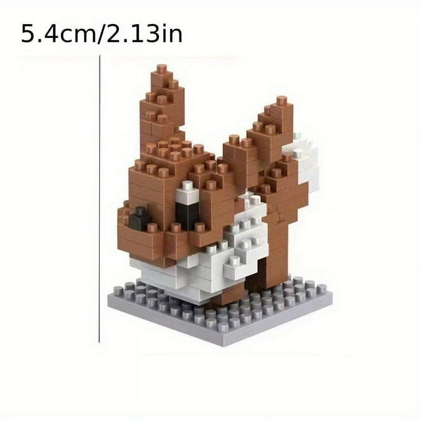 Miniature Small Bricks Artificial Diamond Assembled Building Blocks, Plastic Toy Pet Series, Diy Three-dimensional Elf Puzzle