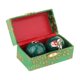 thumbnail image 3 of Bolas De Masaje De 2 Piezas Con Caja De Almacenamiento Bolas De Baoding Para Personas De Mediana Edad Gossip Green, 3 of 5