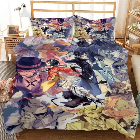 Duvet Cover Set Bungo Stray Dogs Tales of the Lost Bedding Sets Comforter Duvet Cover Pillowcase For Home Textiles