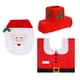 thumbnail image 2 of Juego De Funda De Asiento De Inodoro De Navidad, Cubierta De Inodoro De Ba?o De Papá Noel Para Interior, 2 of 5