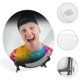 thumbnail image 4 of Unspeakable Plato decorativo de porcelana fina (bone china), plato decorativo de cerámica para hogar, oficina, soporte de pared, platos decorativos para dormitorio - 6 pulgadas (15 cm), 4 of 6