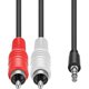 thumbnail image 3 of Cable de audio Best Buy Essentials de 3,5 mm a RCA, 6 pies (1,83 m), 3 of 3
