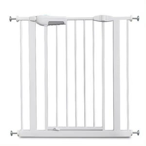 Kivara - Reja Seguridad Escalera Puerta Ajustable Bebes Mascotas Blanco