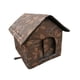 thumbnail image 4 of House de gato al aire libre Refugio de gato de gato Cava Cava House Suministro de mascotas de aislamiento cálido Kitty House House Weightpre para perr S, 4 of 5