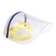 thumbnail image 4 of Protector facial de repuesto, visera de PVC, versátil, protege tus ojos y tu cara, protector facial con diadema ajustable para hombres registradores claro, 4 of 5