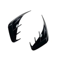 Magideal - 2 Piezas De Alerón Trasero Para Vehículo, Protector Trasero, Divisor De Difusor Lateral Para G20 G28, Montaje De Reparación De Piezas De Accesorios , Negro