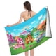 thumbnail image 4 of Osos de Té Town Toalla de playa de secado rápido con diseño temático, regalo para mujeres y niñas, ideal para cumpleaños, fans, amantes de la música, uso en la playa o al aire libre, 78 × 180 cm, 4 of 6