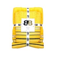 Juego De Dos Toallas Turcas Amarillo/Diseño B&B Kitchen - Ps
